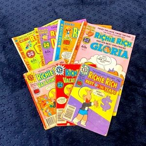 70s Richie Rich Comic Lot